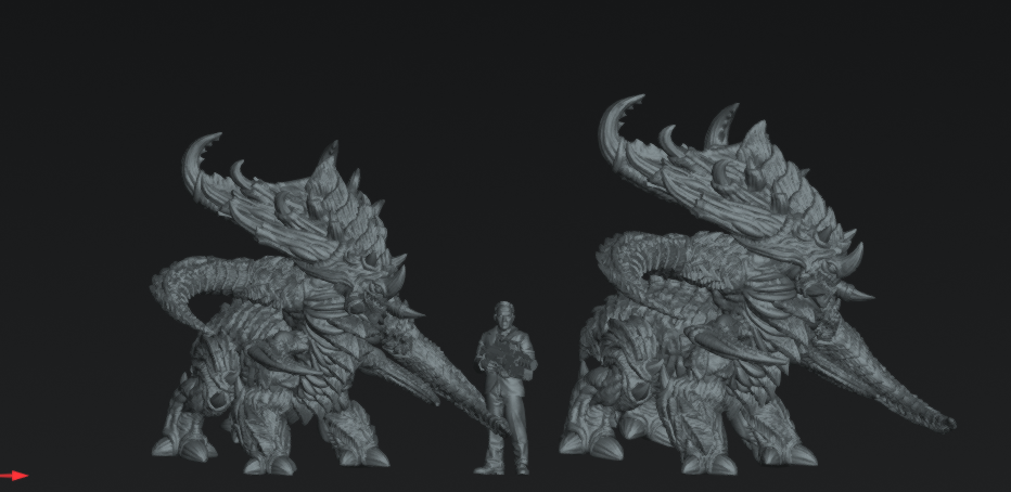 Insectoid Alien Evolved Brontolith - 28mm - 40mm Scale Alien Miniature | Papsikels