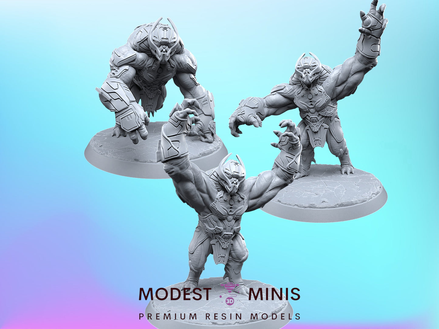 Chit Gorillas | 32mm - 40mm Mini | DnD Mini | Superhero | C27