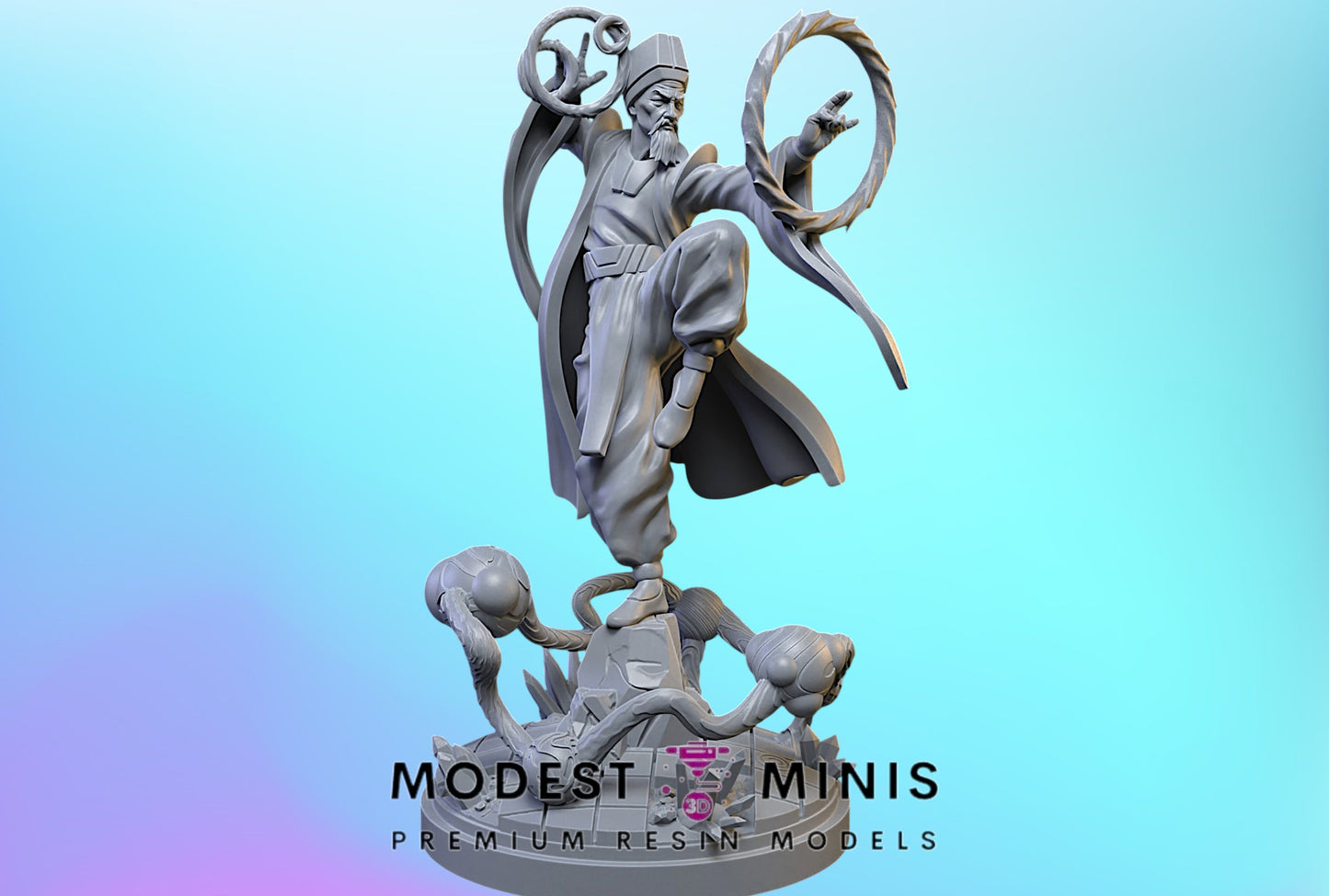 Classic Ancient One | 32mm - 40mm Mini | Crisis Protocol Proxy | Superhero | C27
