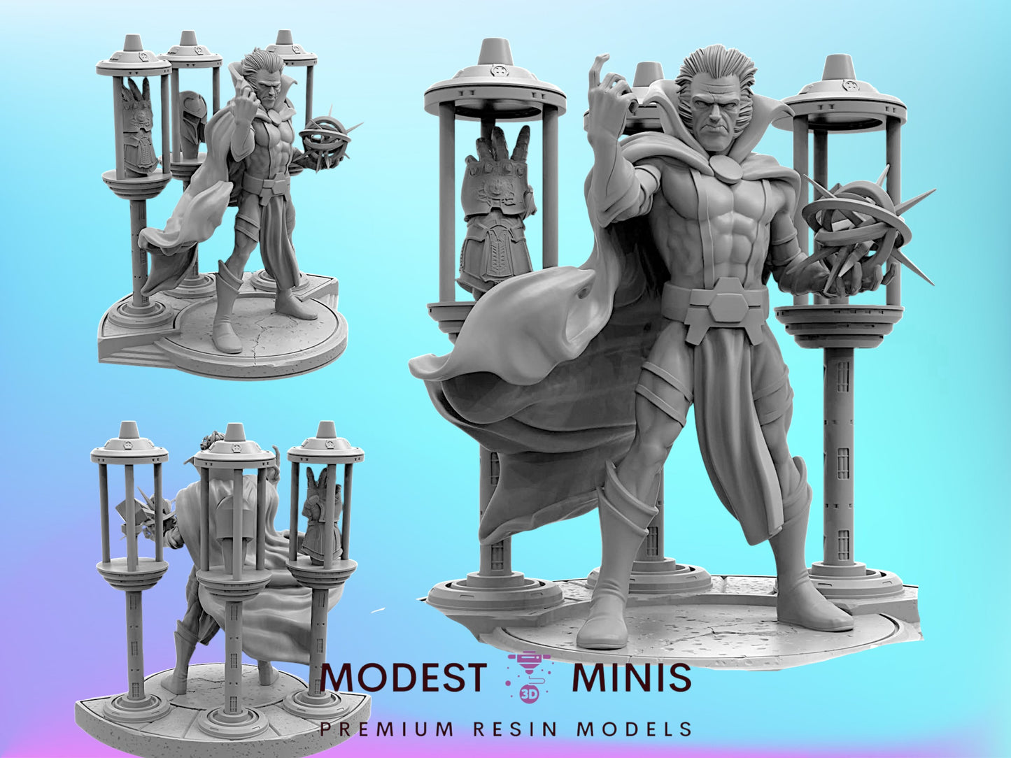 The Collector | 32mm - 40mm Mini | DnD Mini | Superhero | Trident