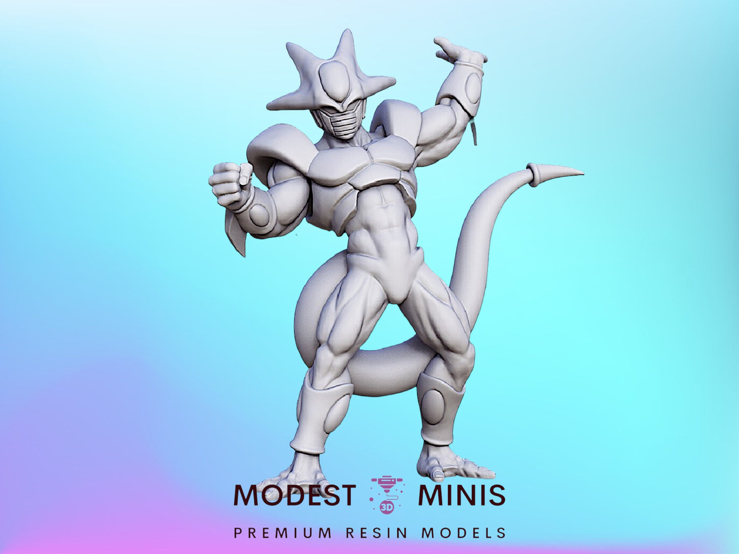 DBZ Coolest - 32mm Scale DnD Miniature | Anime | JRPG Mini - RN Estudio