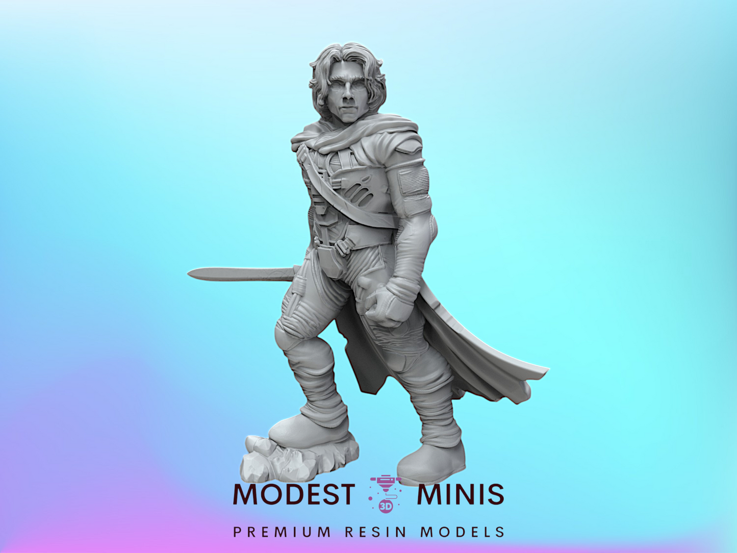 Desert Prince - 28mm - 40mm Scale Black Remnant Star Wars Legion Mini