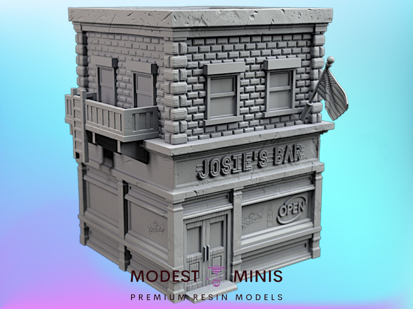 Dive Bar | 28mm - 40mm Scale | Survivor Terrain | Crisis Protocol Terrain | C27