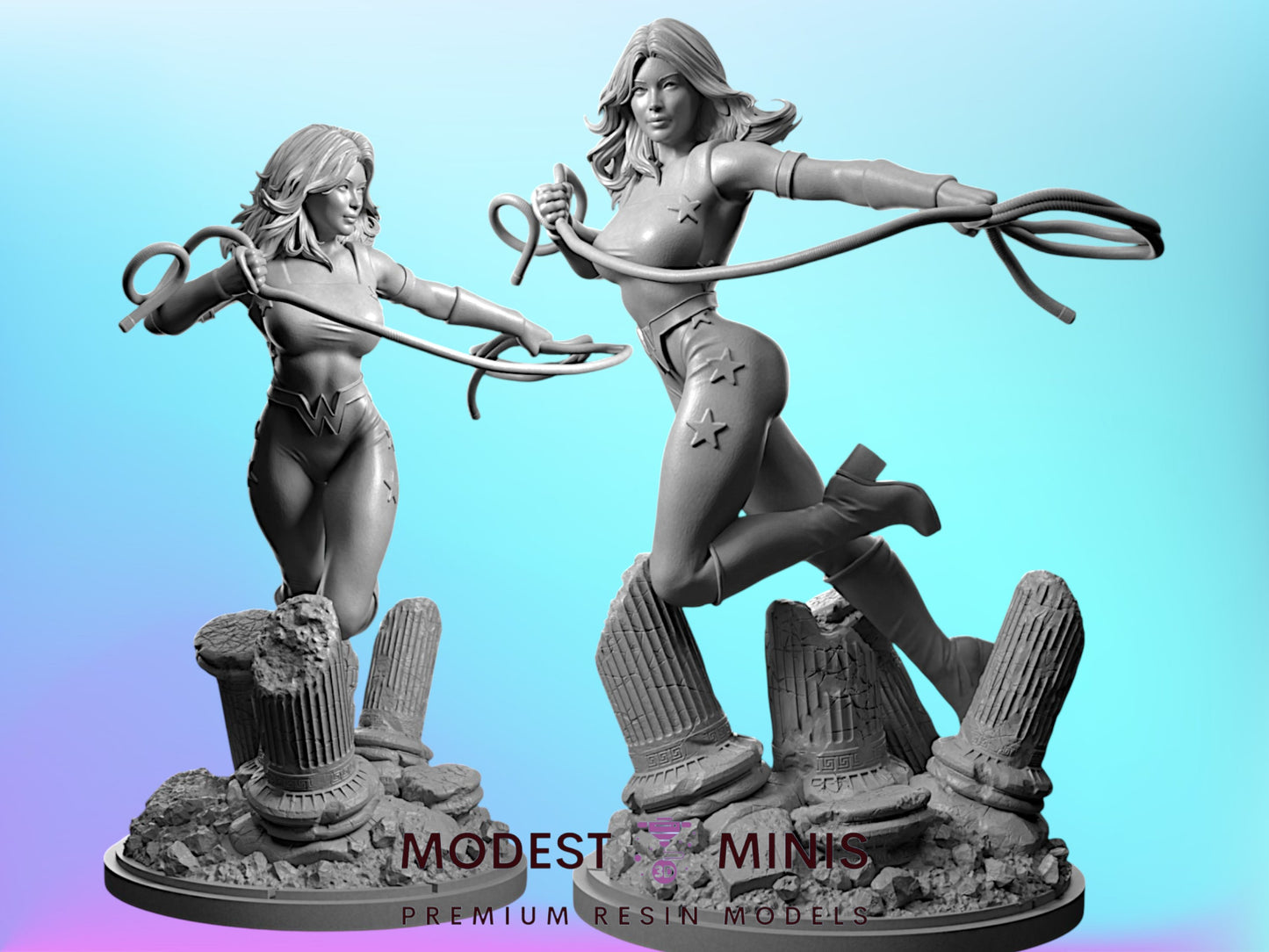 Legion Donna | Resin Miniature Proxy for Crisis Protocol