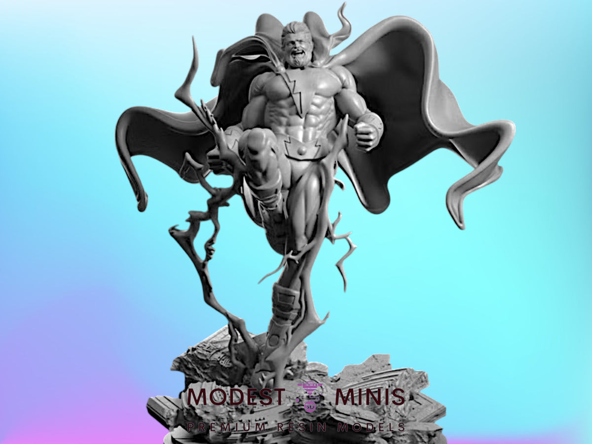 Emerald Clad Powerhouse | 32mm - 40mm Mini | Crisis Protocol Proxy | Superhero | Legion