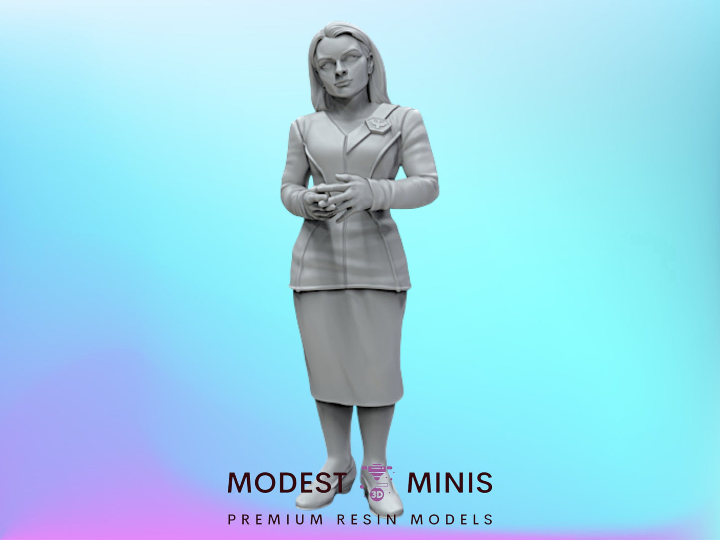 Empathic Diplomat - 28mm - 40mm Scale | D&D | Babylon 5 Mini