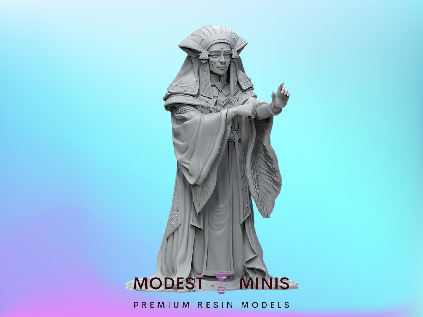 Exiled Force Healer - 28mm - 40mm Scale | Star Wars Legion Mini