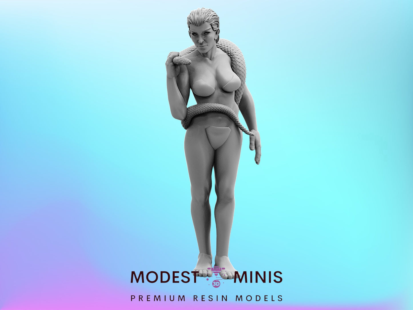 Nexus 6 Exotic Performer 2 - 28mm+ Scale Miniature | Bladerunner | Cyberpunk | Papsikels