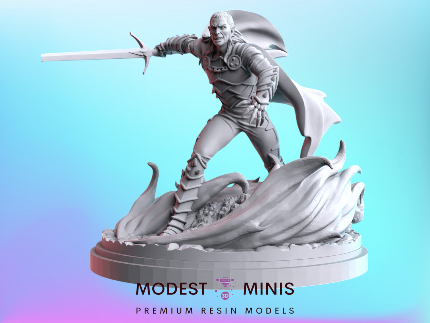 Fangtastic Lord - 32mm - 40mm Mini | DnD Mini | Superhero | C27