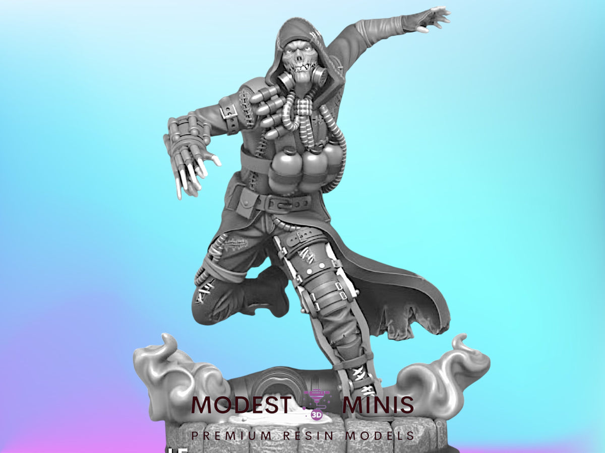 Fearmonger Scarecrow | 32mm - 40mm Mini | Crisis Protocol Proxy | Superhero | Hall of Heroes
