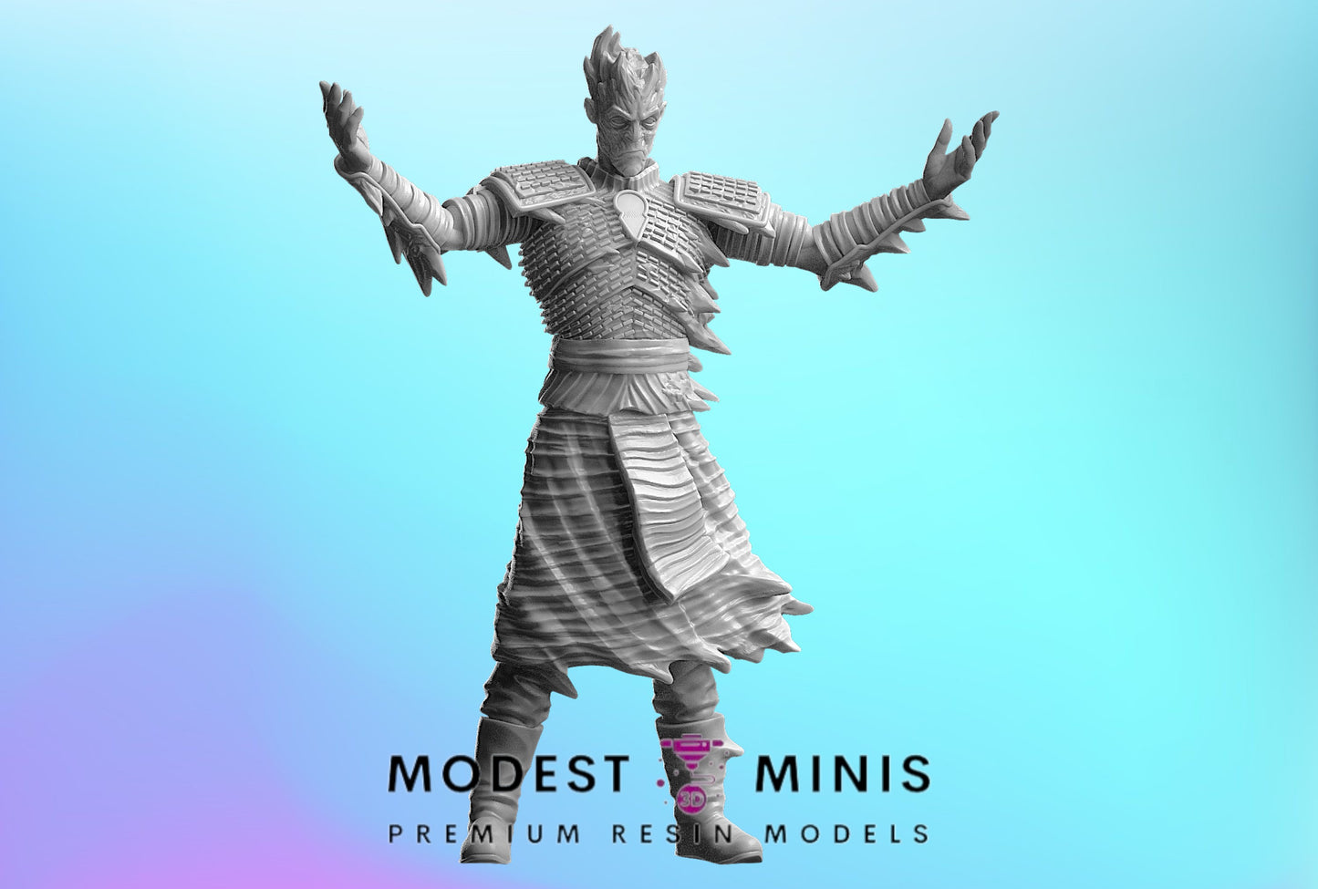 Frozen King | 28mm - 100mm Scale Resin Mini | Zombicide | Vaultz GoT