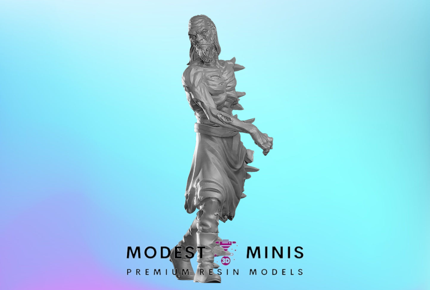 Frozen Zombie 3 | 28mm - 100mm Scale Resin Mini | Zombicide | Vaultz GoT