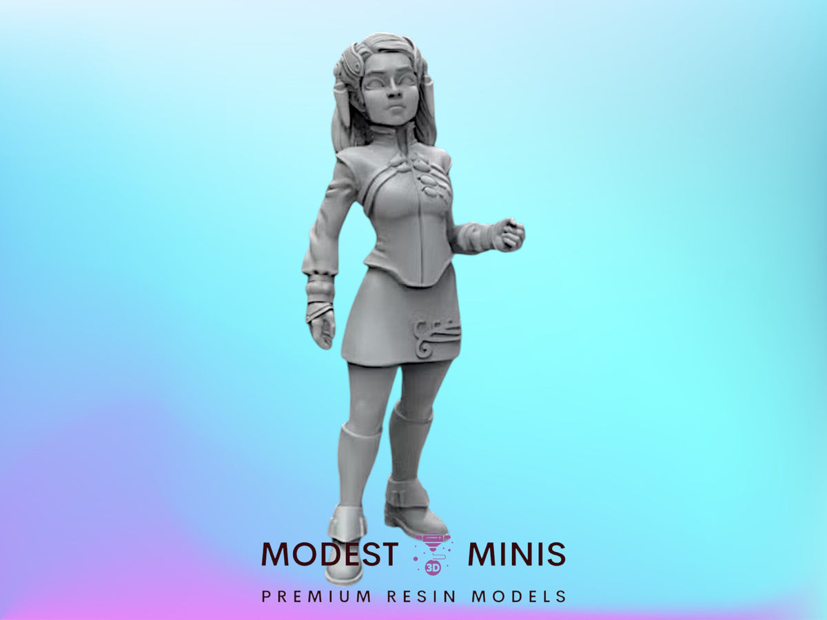 Young Galactic Senator - 28mm - 40mm Scale Black Remnant Star Wars Mini