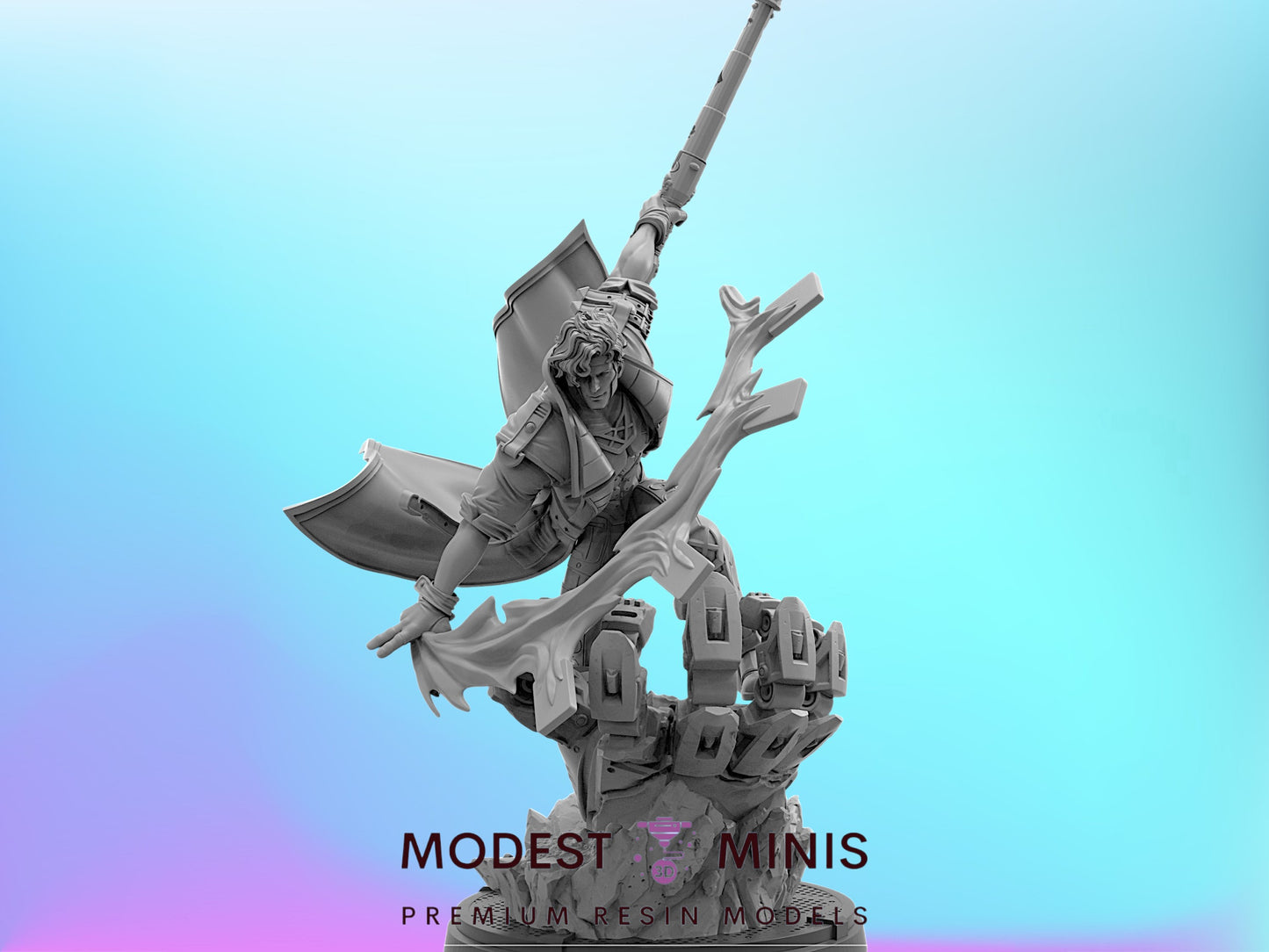 Rivals Cajun Card Thrower | Gambit 32mm - 40mm Mini | DnD Mini | Superhero Trident