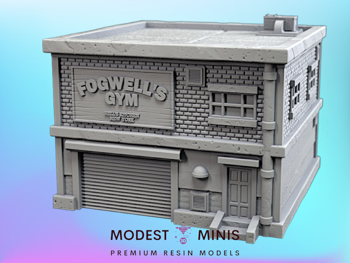 Boxing Gym | 28mm - 40mm Scale | Survivor Terrain | Crisis Protocol Terrain | C27