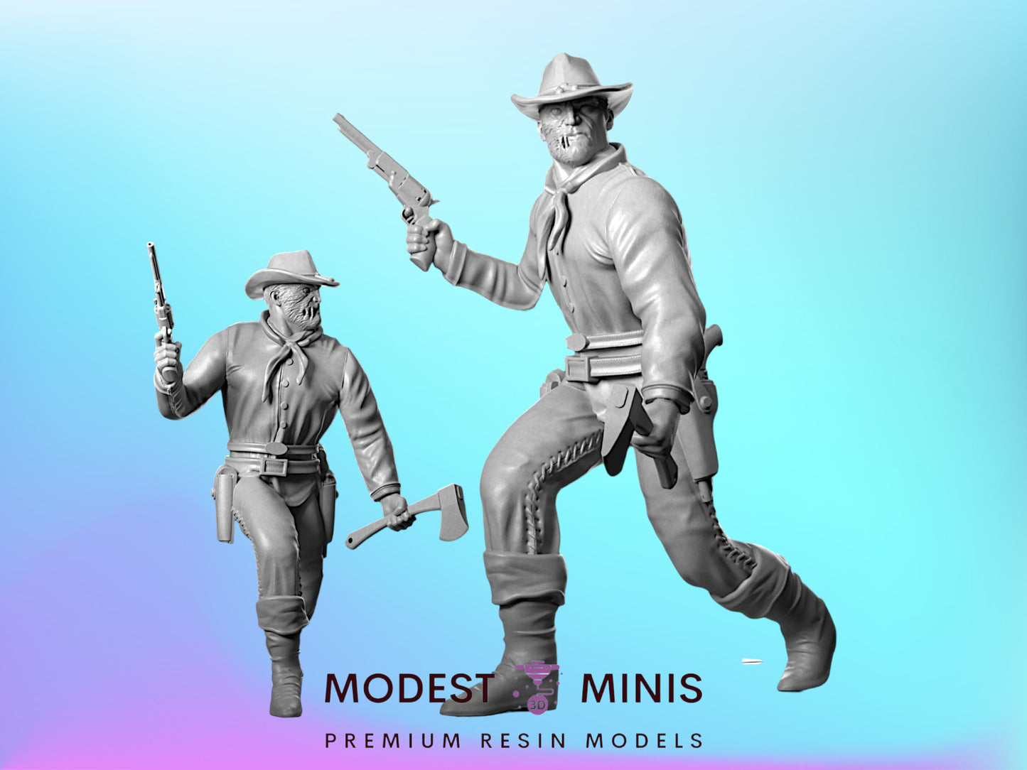 Legion Jonah Hex | Resin Miniature Proxy for Crisis Protocol