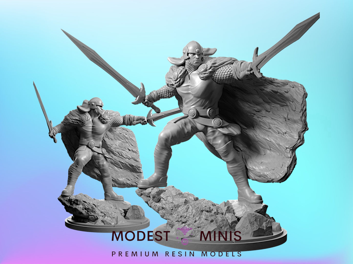 Legion Balder | Resin Miniature Proxy for Crisis Protocol