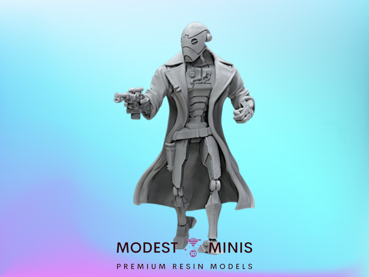 Iron sentinel unit DN5 - 28mm - 40mm Scale | D&D | Star Wars Legion Mini