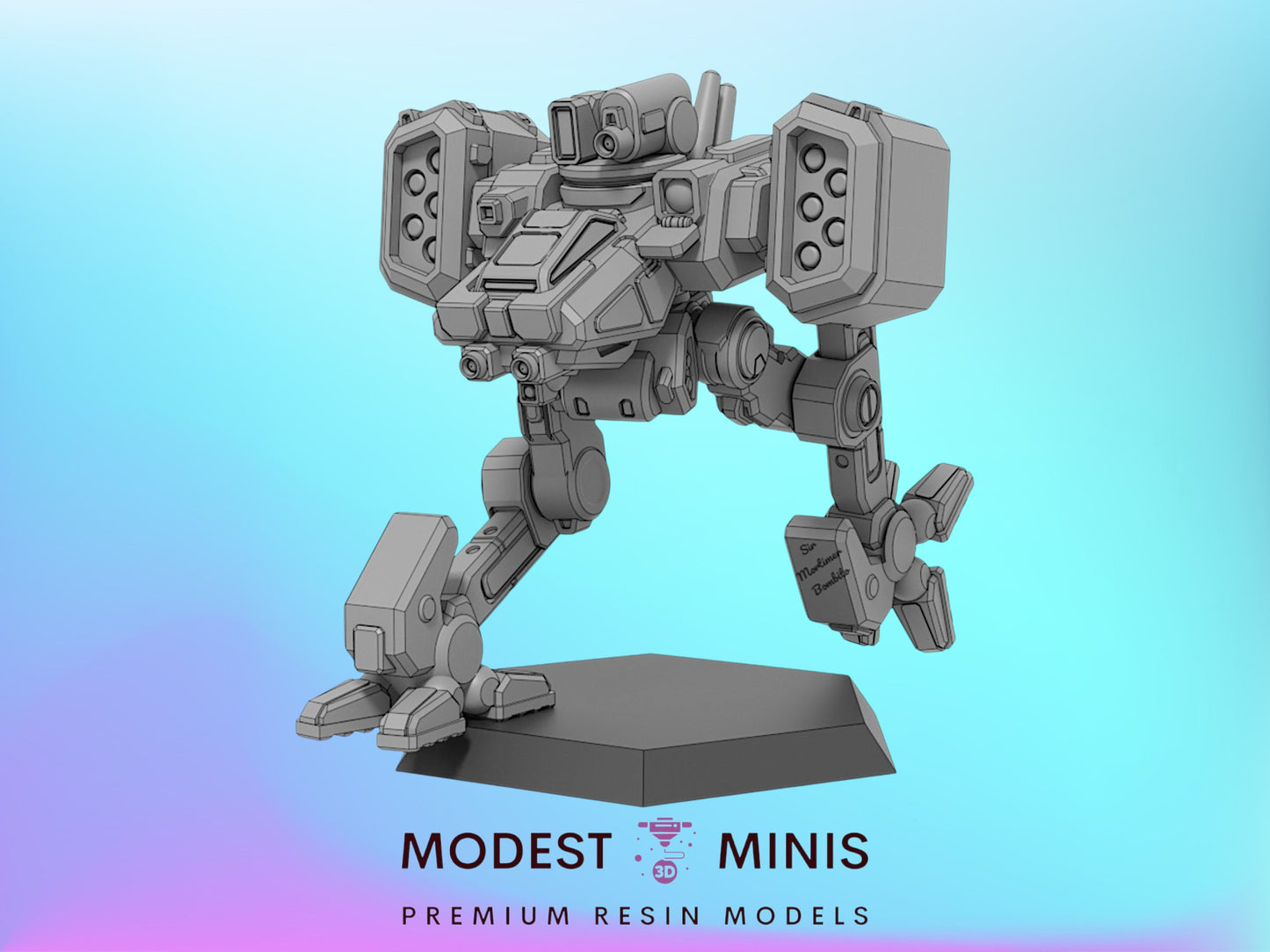 OWEN MOD1 | 1:265 | 285 | 6mm Battletech Scale | Sir Mortimer