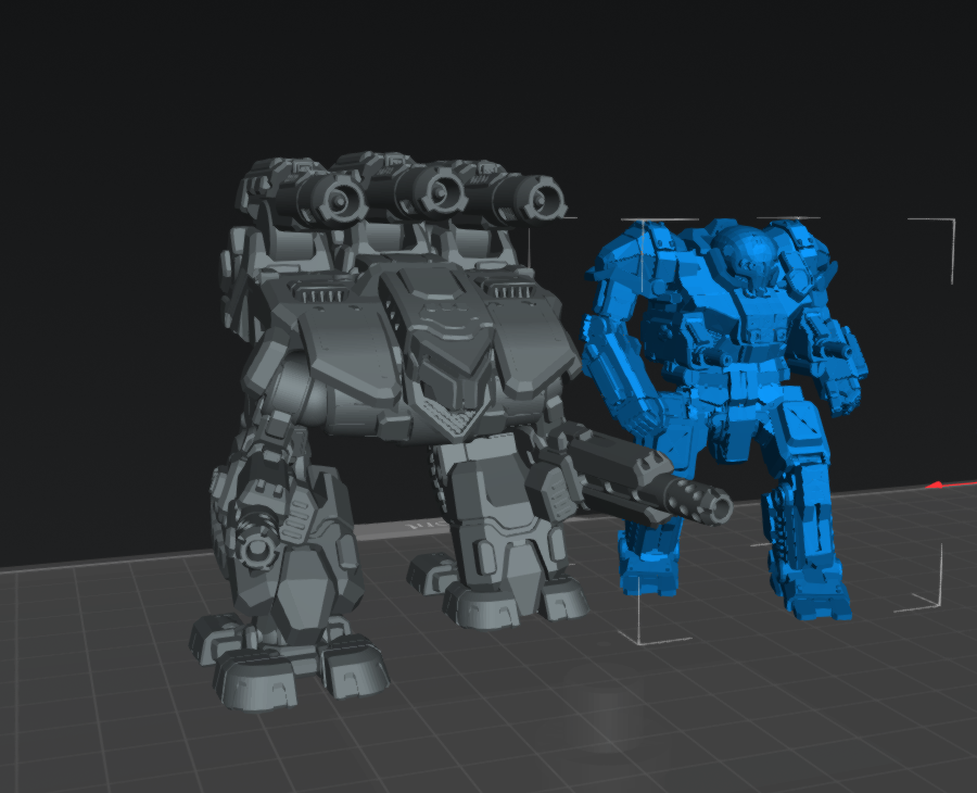 Omegka | 1:265 | 6mm Battletech Scale | Mecha | Sir Mortimer