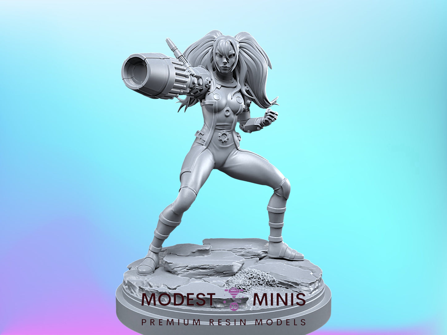 Omega Mutant Hunter | Sentinel 32mm - 40mm Mini | DnD Mini | Superhero | C27