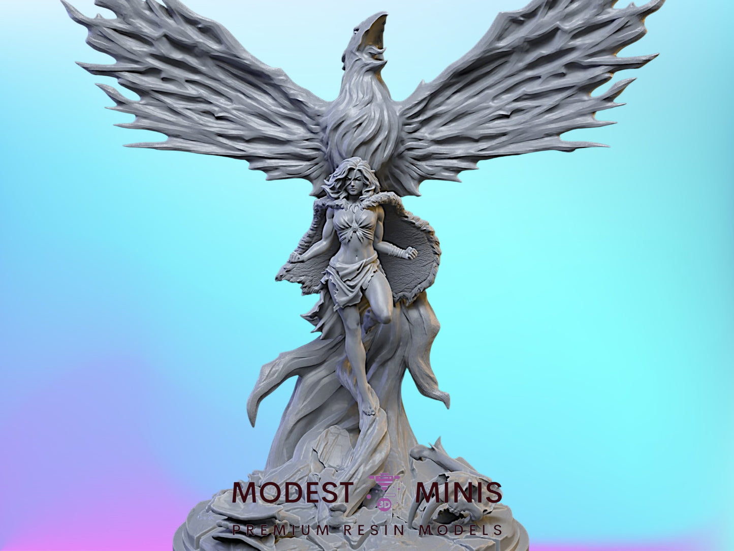 1 Million BC Phoenix | 32mm - 40mm Mini | Crisis Protocol Proxy | Superhero | C27