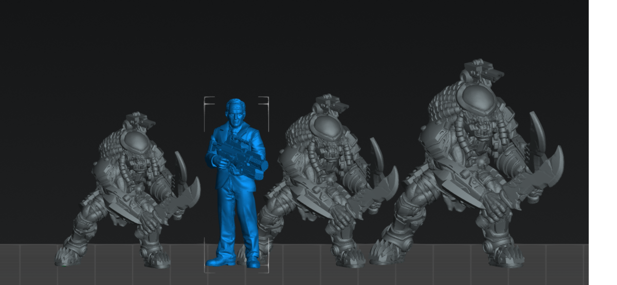 Predatork Butcher - 32mm Scale Sci Fi Aliens vs Predator | Papsikels