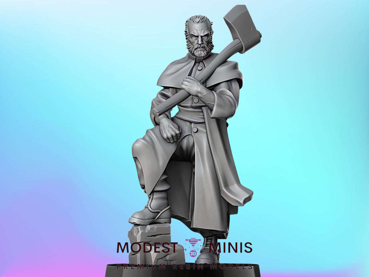 Priest | 28mm - 100mm Mini | Cthulu Mythos | Lovecraft