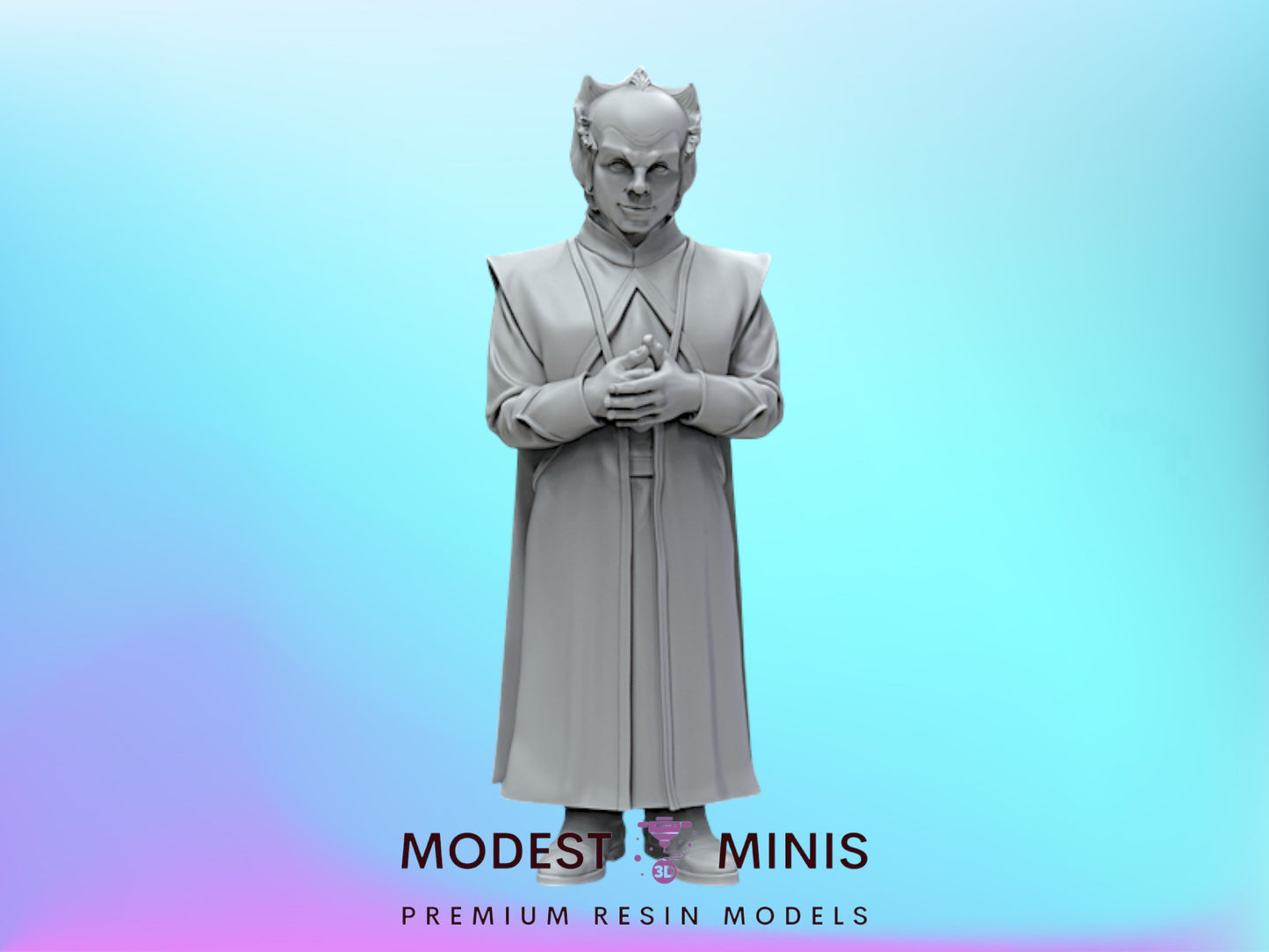 Quiet Devotee of the Moon - 28mm - 40mm Scale | D&D | Babylon 5 Mini