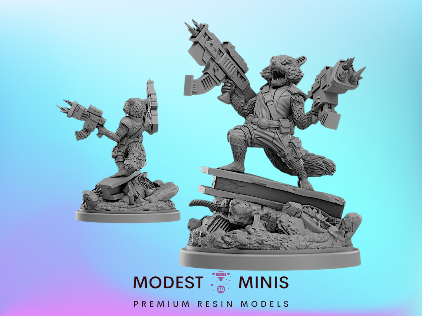 Starbound Rascal | 32mm - 40mm Mini | Crisis Protocol Proxy | Superhero | Hall of Heroes