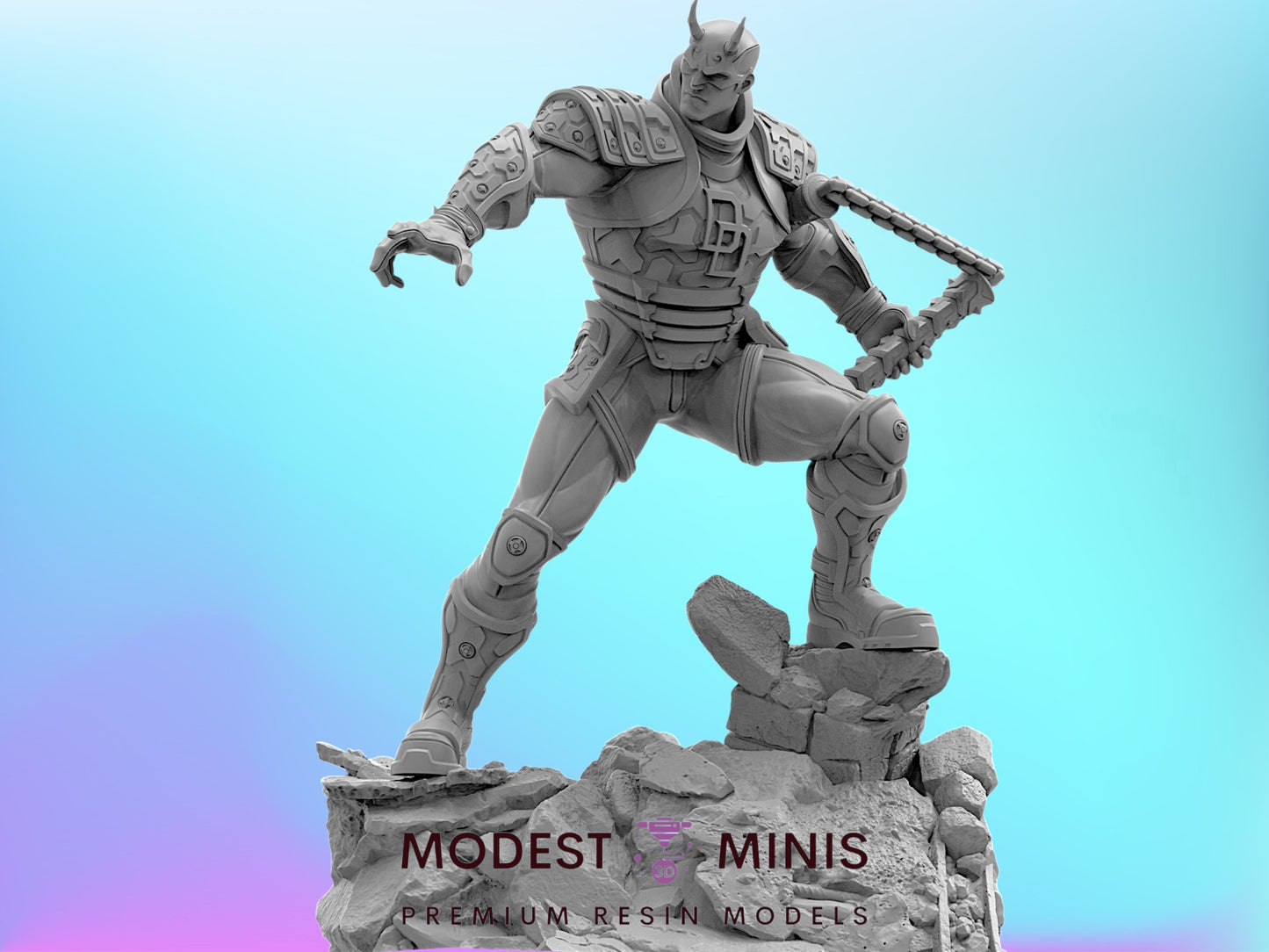 Rivals Nearsighted Devil | Daredevil 32mm - 40mm Mini | DnD Mini | Superhero