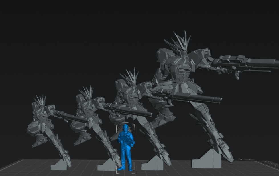 FKMSA Battle Droid Tyangwey - 28mm+ Scale Cyberpunk Miniature | Guyver | Papsikels