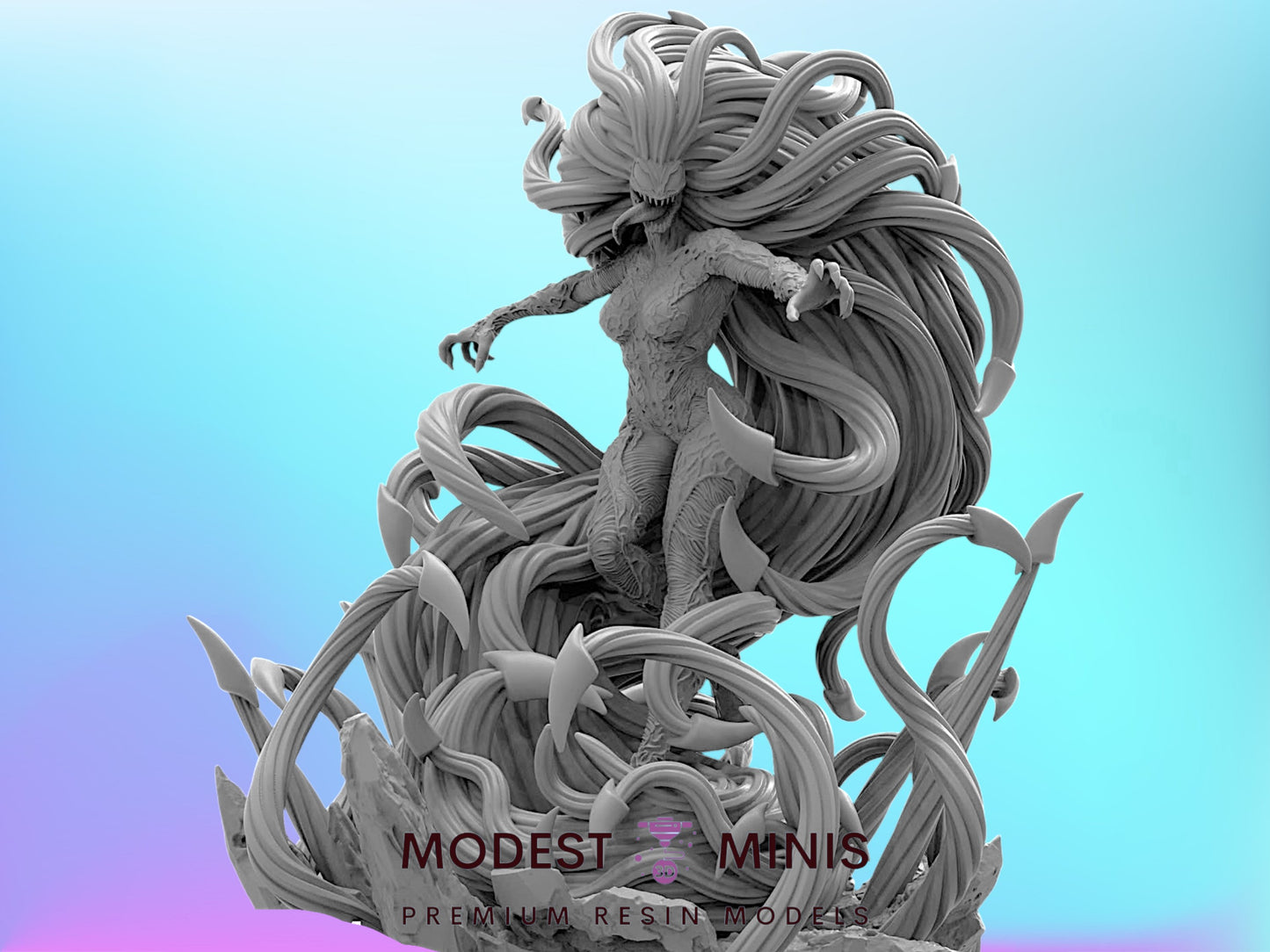 Scream | 32mm - 40mm Mini | DnD Mini | Superhero | Trident