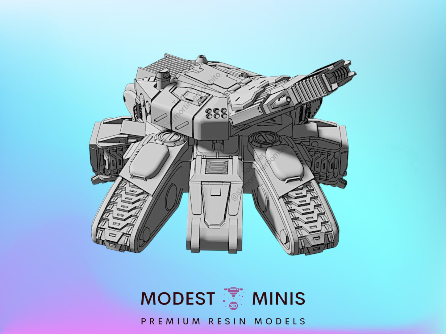 Torturer Tank | 1:265 | 285 | 6mm Battletech Scale | Sir Mortimer