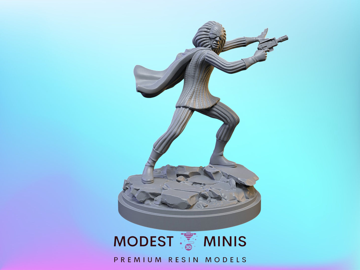 Silver Age Vanisher | 32mm - 40mm Mini | Crisis Protocol Proxy | Superhero | C27