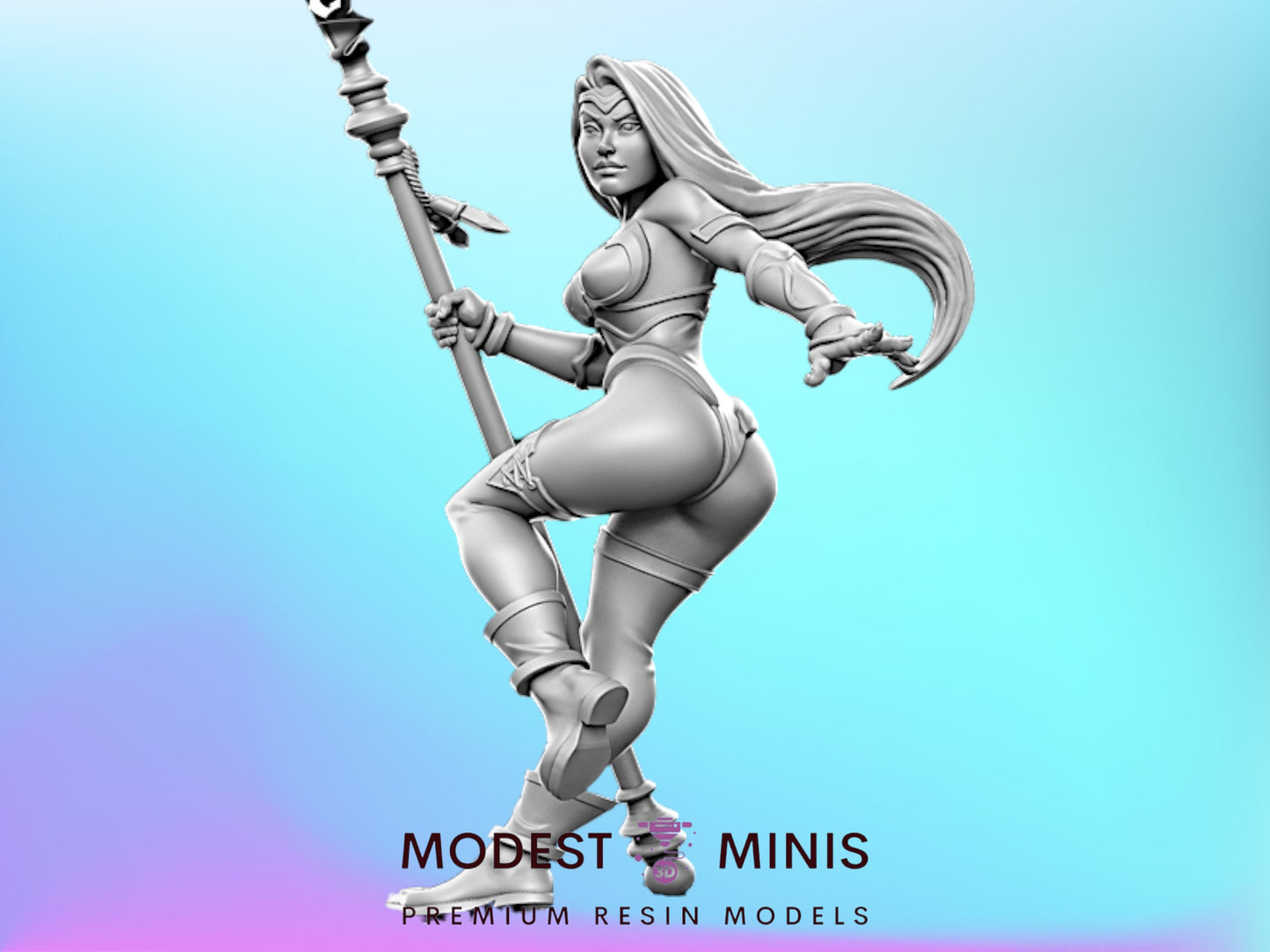 Sorcerer Dungeon Pinups - 28mm 32mm Scale DnD Miniature | RN Estudio