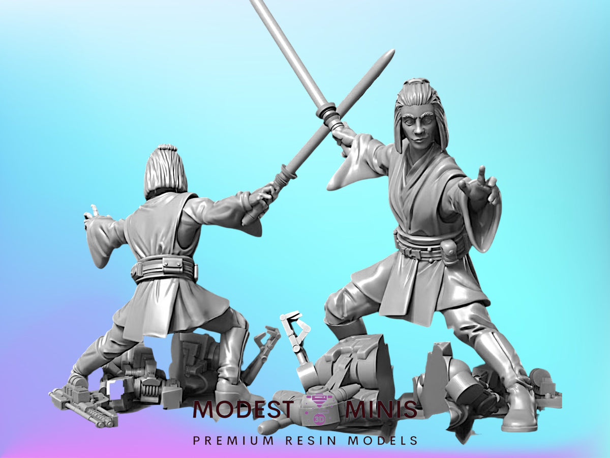 Steadfast Sorceress General - 28mm - 40mm Scale WB Star Wars Mini