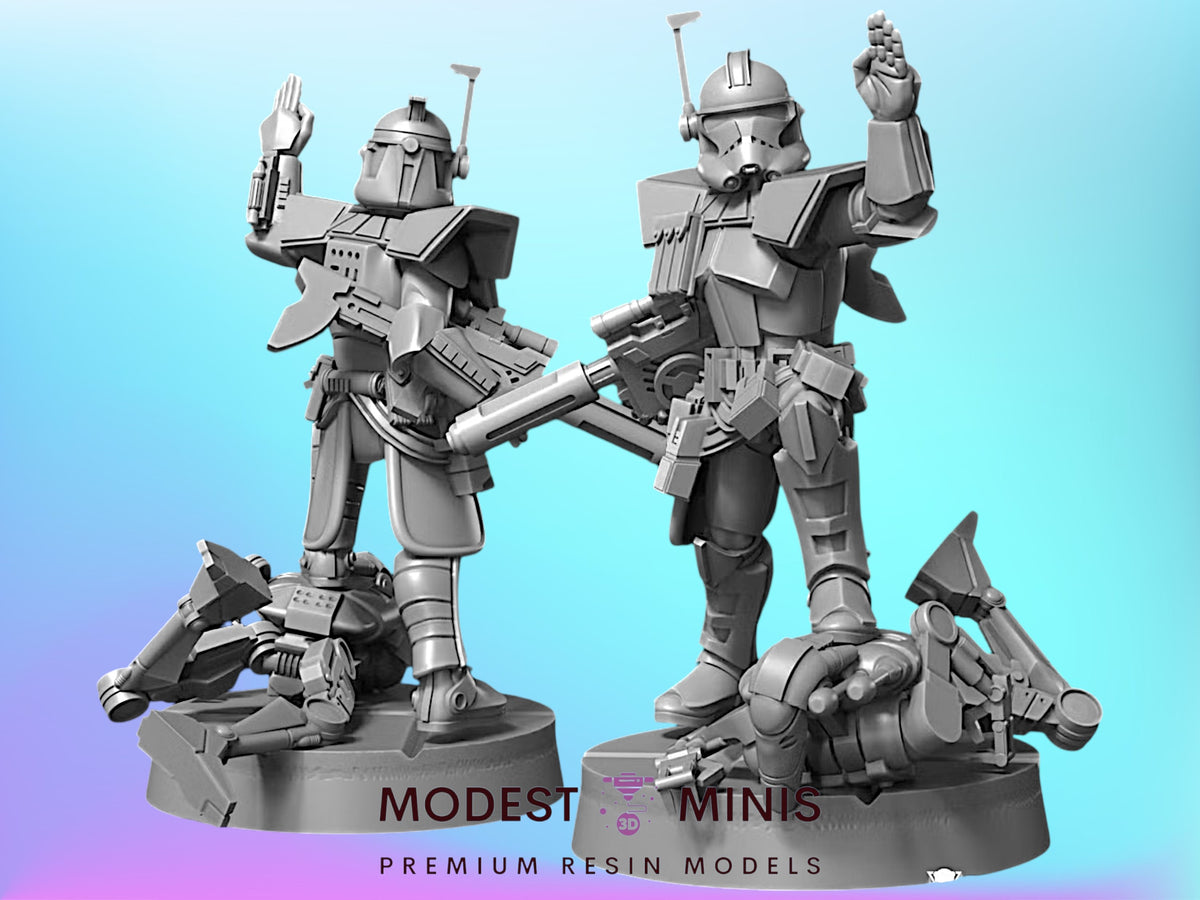 Steadfast Spec Op Enforcer 1 - 28mm - 40mm Scale WB Star Wars Mini