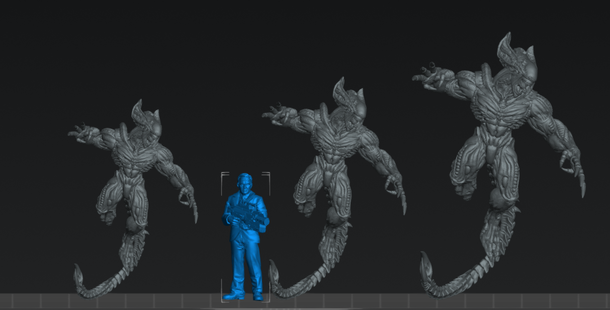 Xeno Wolverine Stalker - 32mm Scale Aliens Proxy | Papsikels