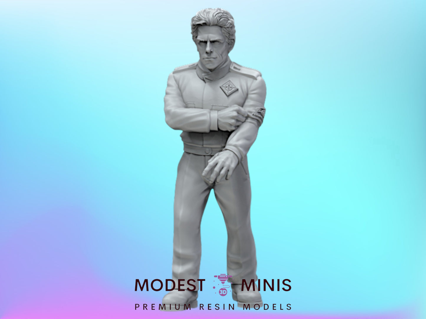 Station Security Commander - 28mm - 40mm Scale | Babylon 5 Mini