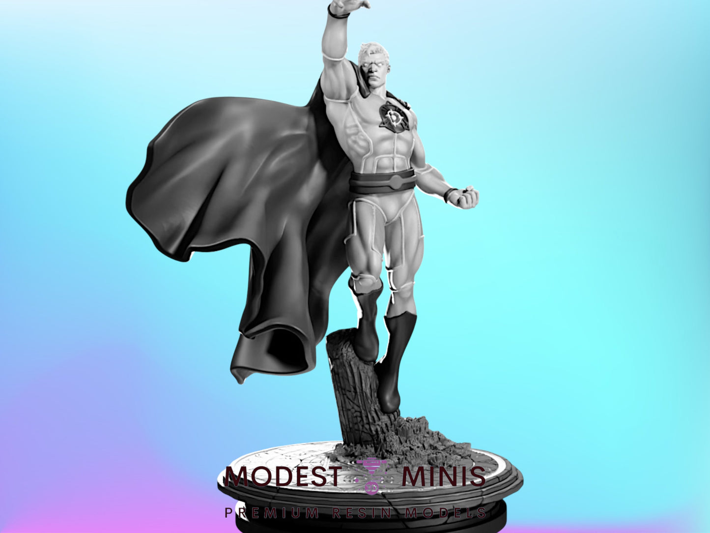 Solar Flame Deity | Sun God | Resin Miniature Proxy for Crisis Protocol | Legion