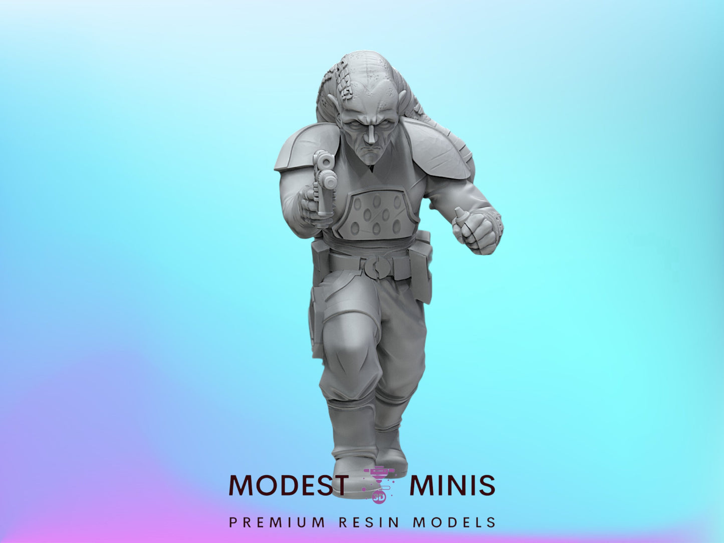 Tentacle Veteran Insurgent General - 28mm - 40mm Scale | Star Wars Mini