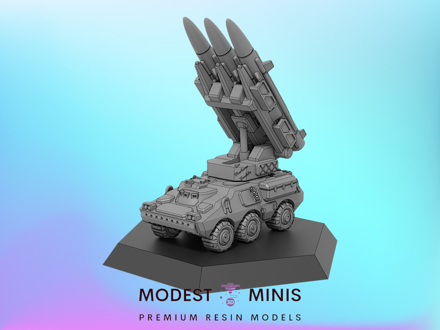 Thunderbolt Truck Light | 1:265 | 285 | 6mm Battletech Scale | Sir Mortimer