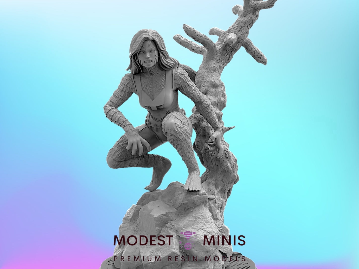 Tigra | 32mm - 40mm Mini | DnD Mini | Superhero | Trident