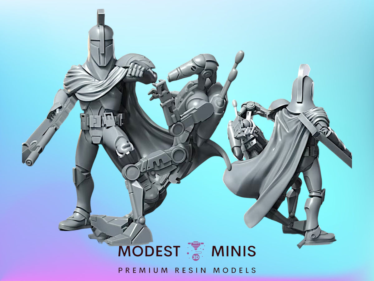 Confederate Tin Can Punch - 28mm - 40mm Scale WB Star Wars Mini