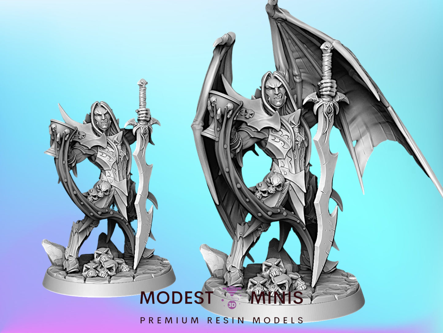 Vladkeron| 28mm - 75mm Scale Resin Minis | DnD | Artisan Guild Vampires