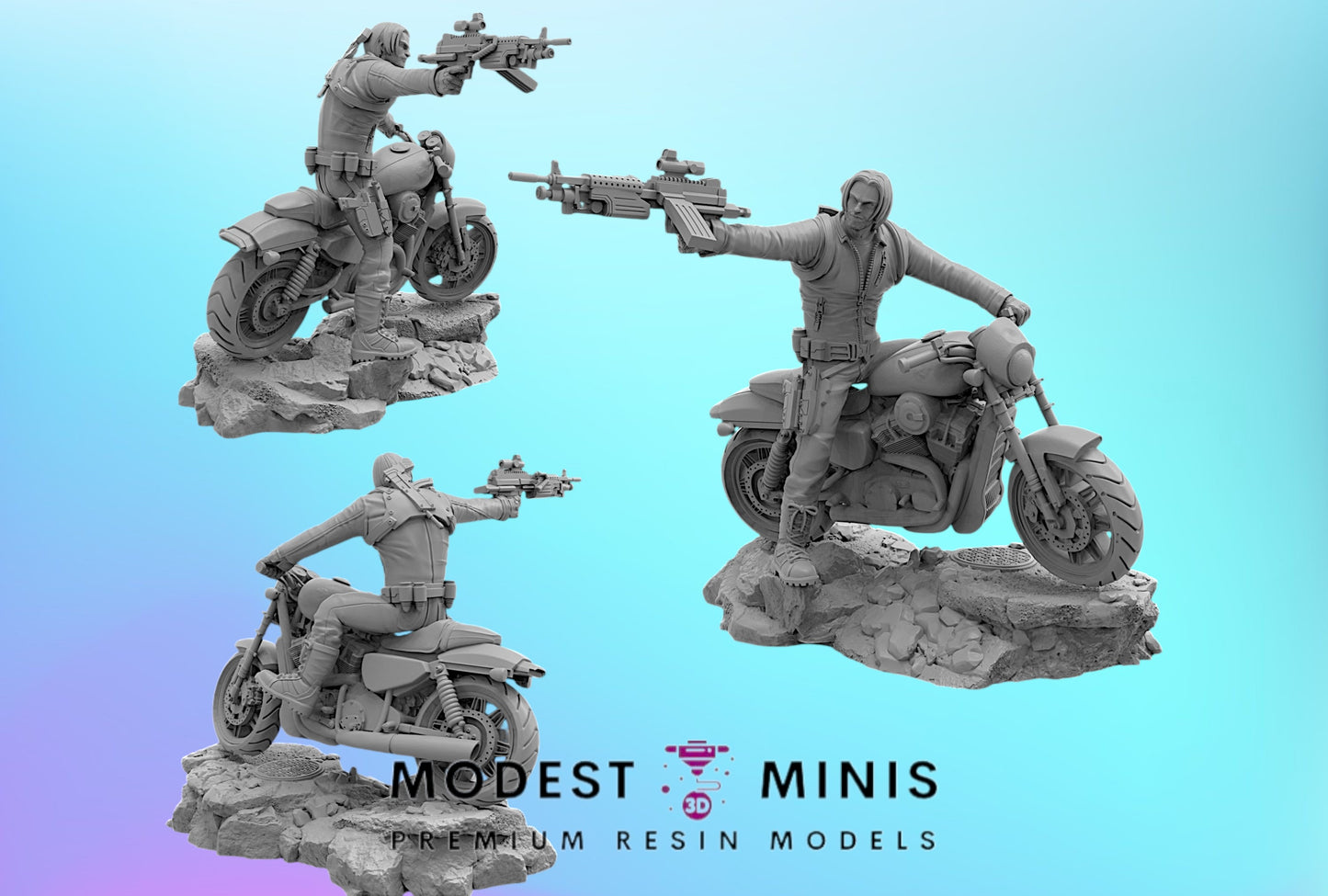 Winter Soldier TBOLT | 32mm - 40mm Mini | Crisis Protocol Proxy | Superhero | Trident
