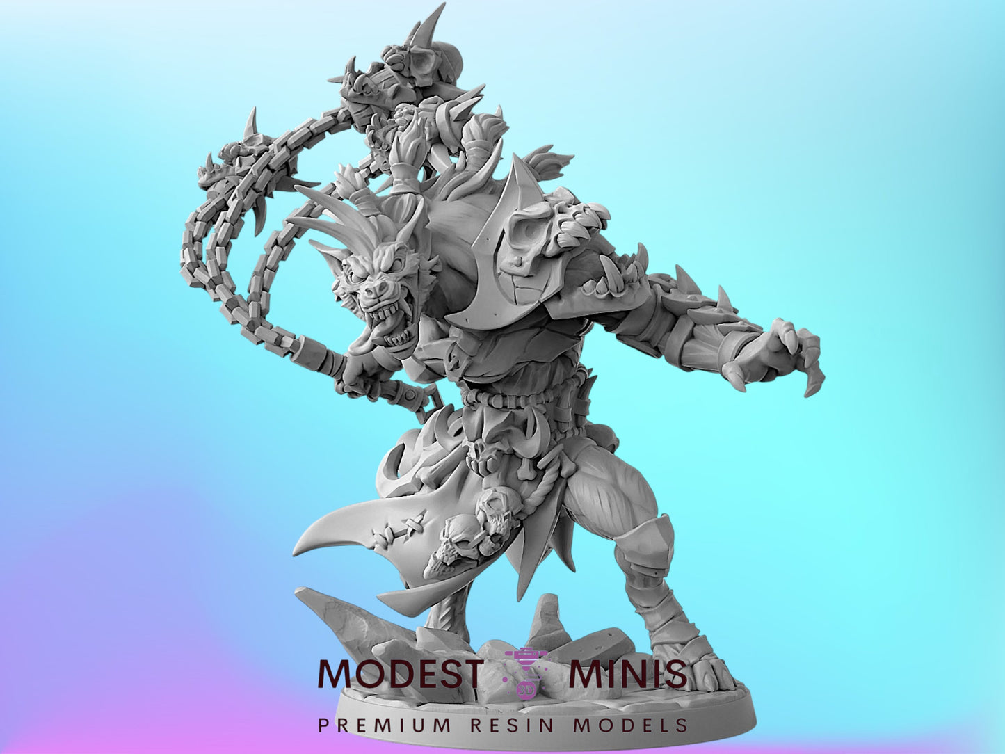 Yenogra Matriarch | 28mm - 75mm Scale Resin Minis | DnD | Frostgrave Artisan Guild Bonegnashers