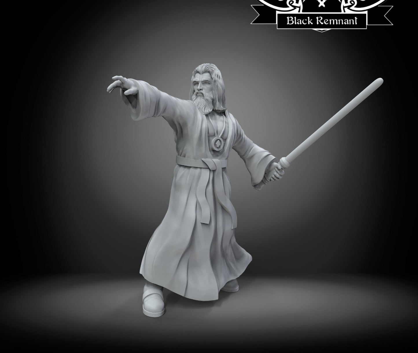 The Mad Mystical Warrior 1 - 28mm - 40mm Scale | Star Wars Legion Mini