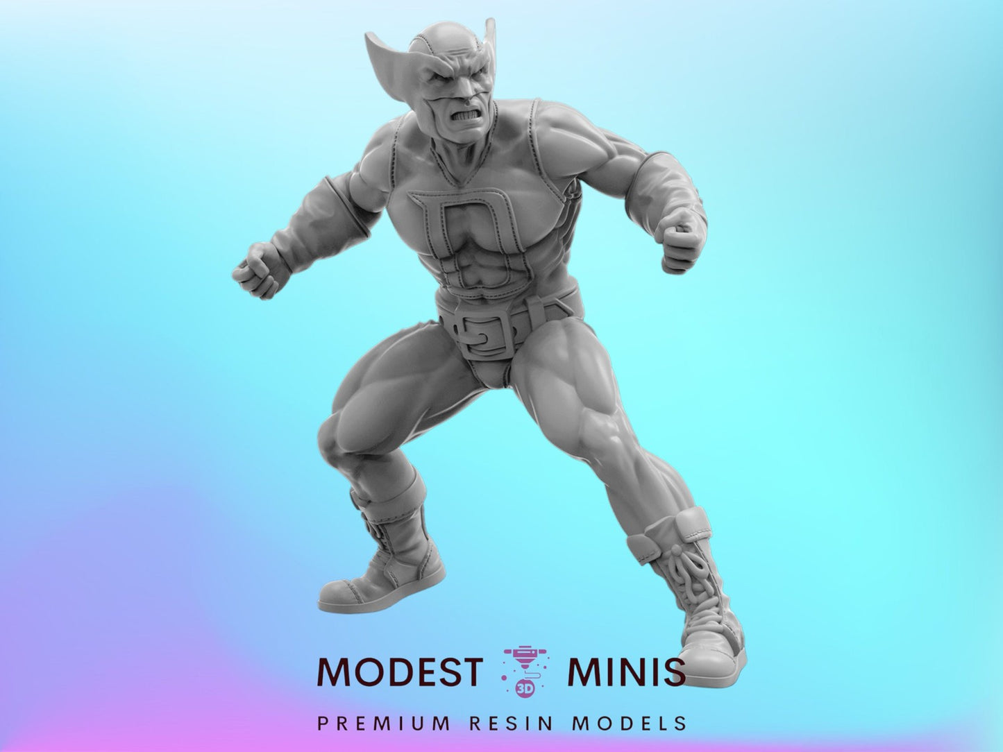 Demo Man - 40mm Miniature | Crisis Protocol Proxy | Trident